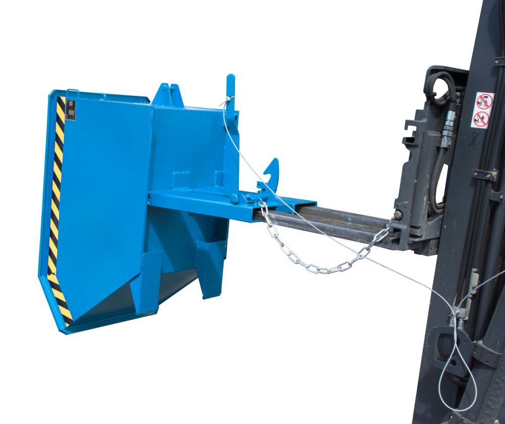 Produktbild Bauer Kippbehälter lackiert in der Farbe Lichtblau GU 500 bild 3