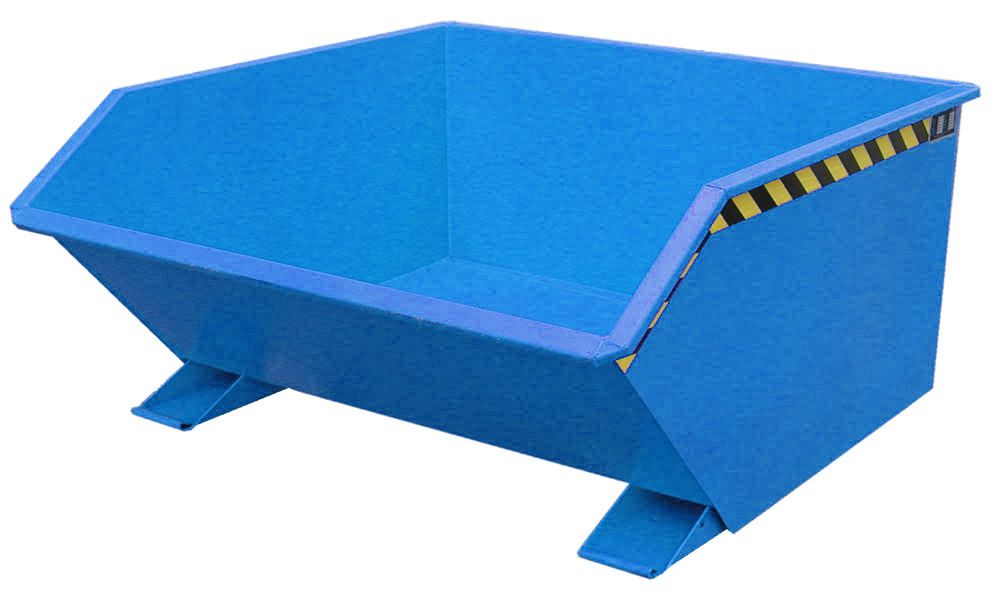 Produktbild Bauer Kippbehälte lackiert in der Farbe Lichtblau GU 750