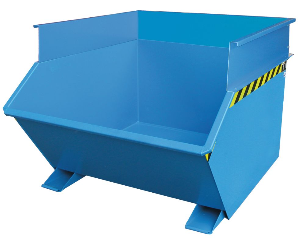 Produktbild Bauer Kippbehälter lackiert in der Farbe Lichtblau GU 1000 bild 4