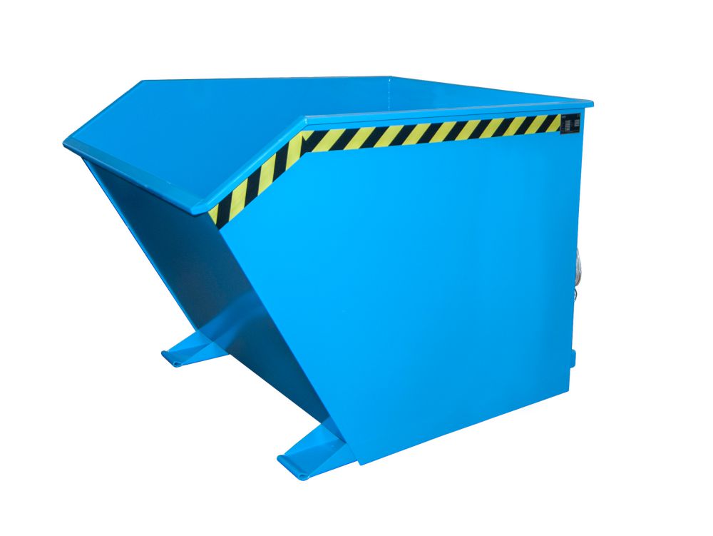 Produktbild Bauer Kippbehälter lackiert lichtblau RAL 5012