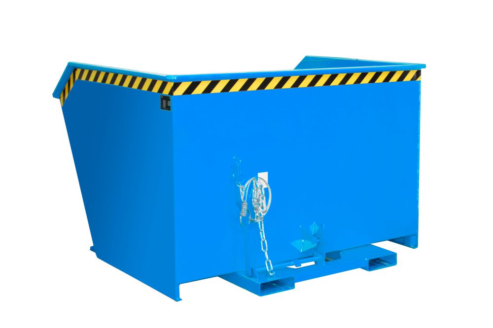 Produktbild Bauer Kippbehälter lackiert in der Farbe Lichtblau GU 2000 bild 2