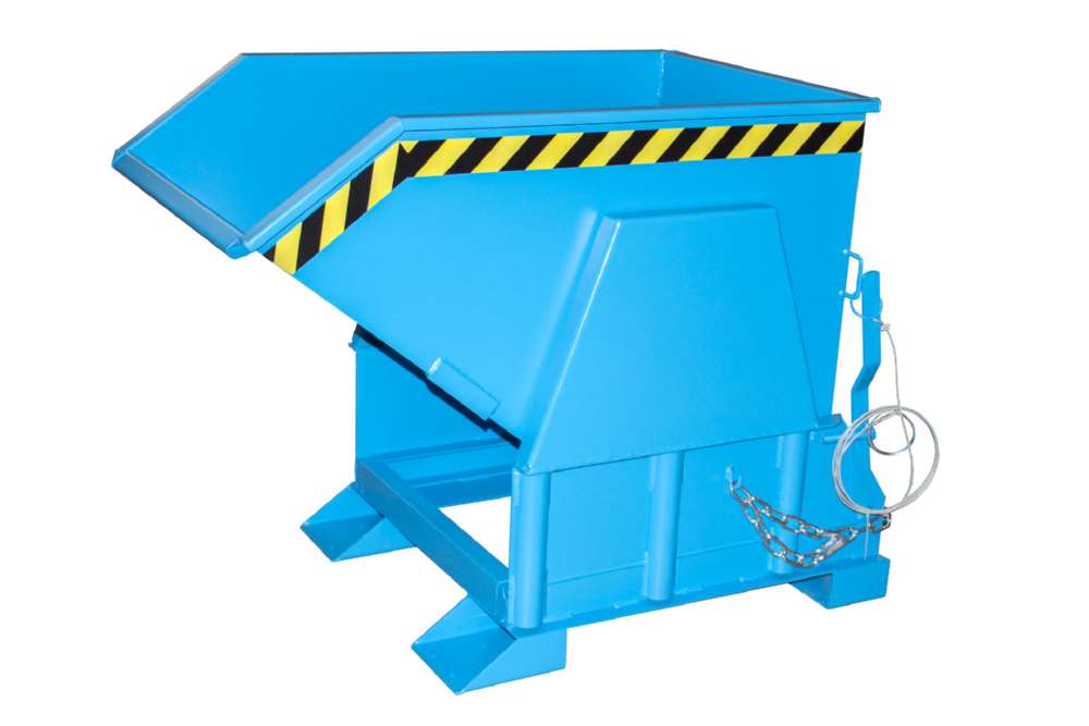 Produktbild Bauer Kippbehälter BK 50 lackiert in der Farbe Lichtblau