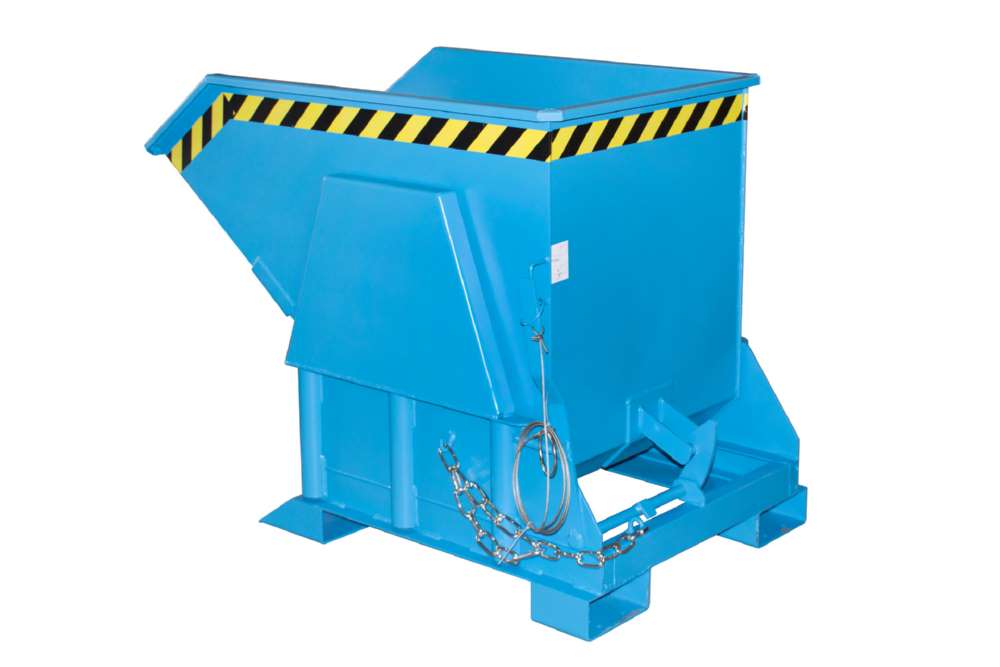 Produktbild Bauer Kippbehälter BK 50 lackiert in der Farbe Lichtblau bild 2