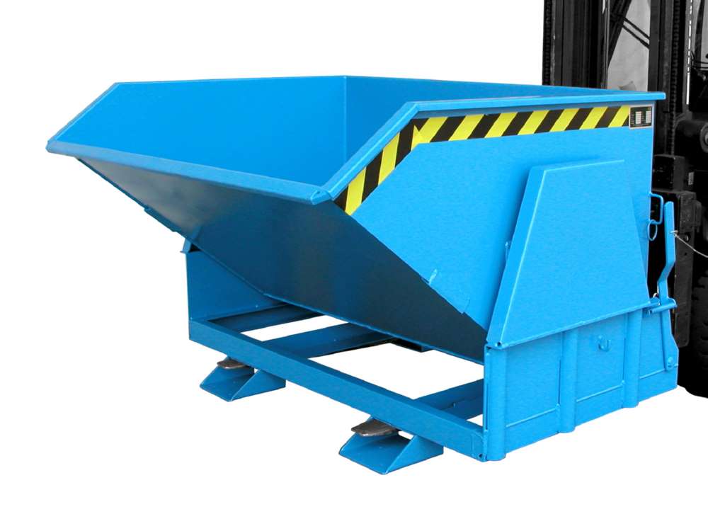 Produktbild Bauer Kippbehälter BK 120 lackiert in der Farbe Lichtblau