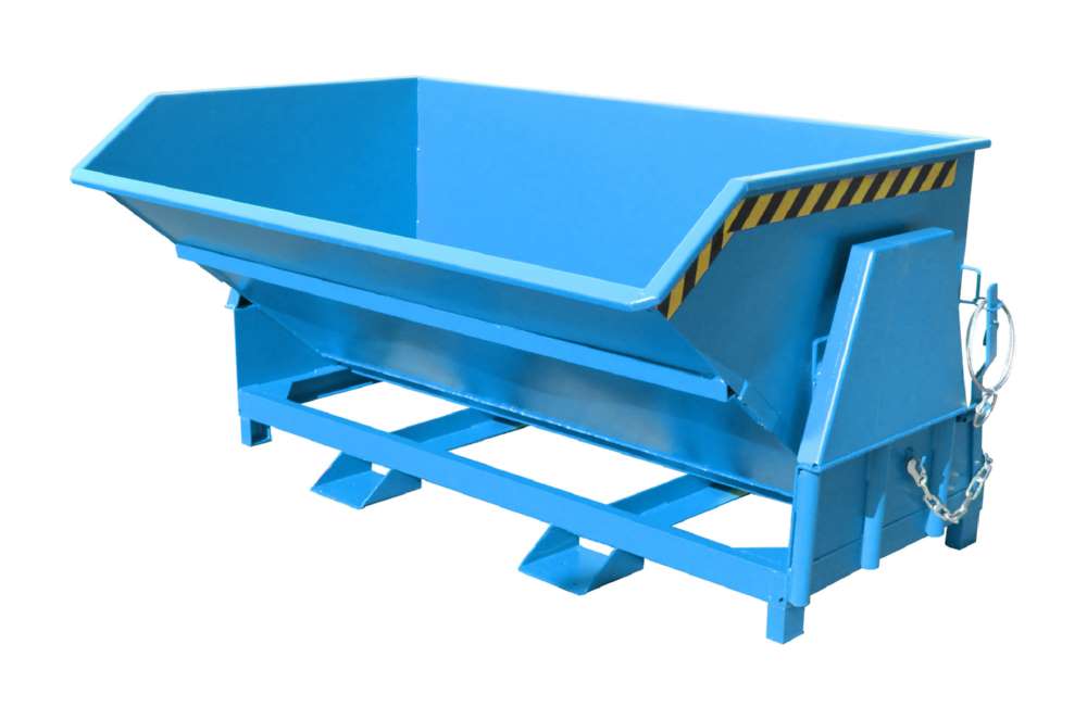 Produktbild Bauer Kippbehälter BK 200 lackiert in der Farbe Lichtblau