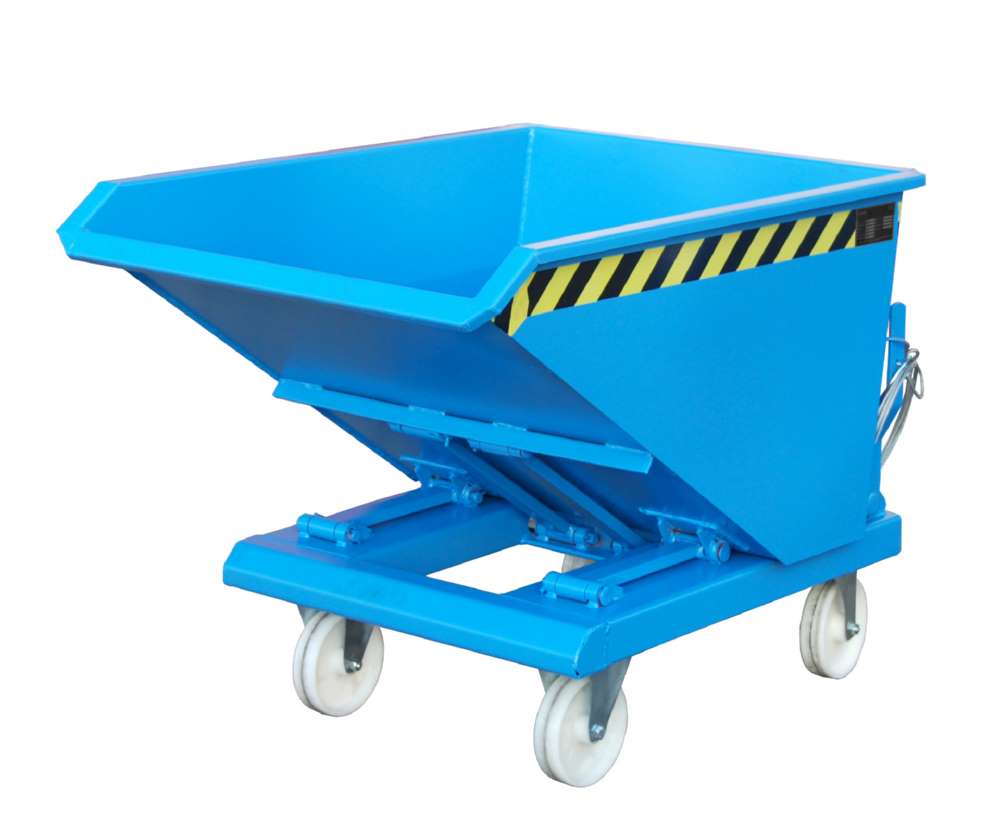 Produktbild Bauer Kippbehälter NK 30 lackiert in der Farbe Lichtblau bild 2