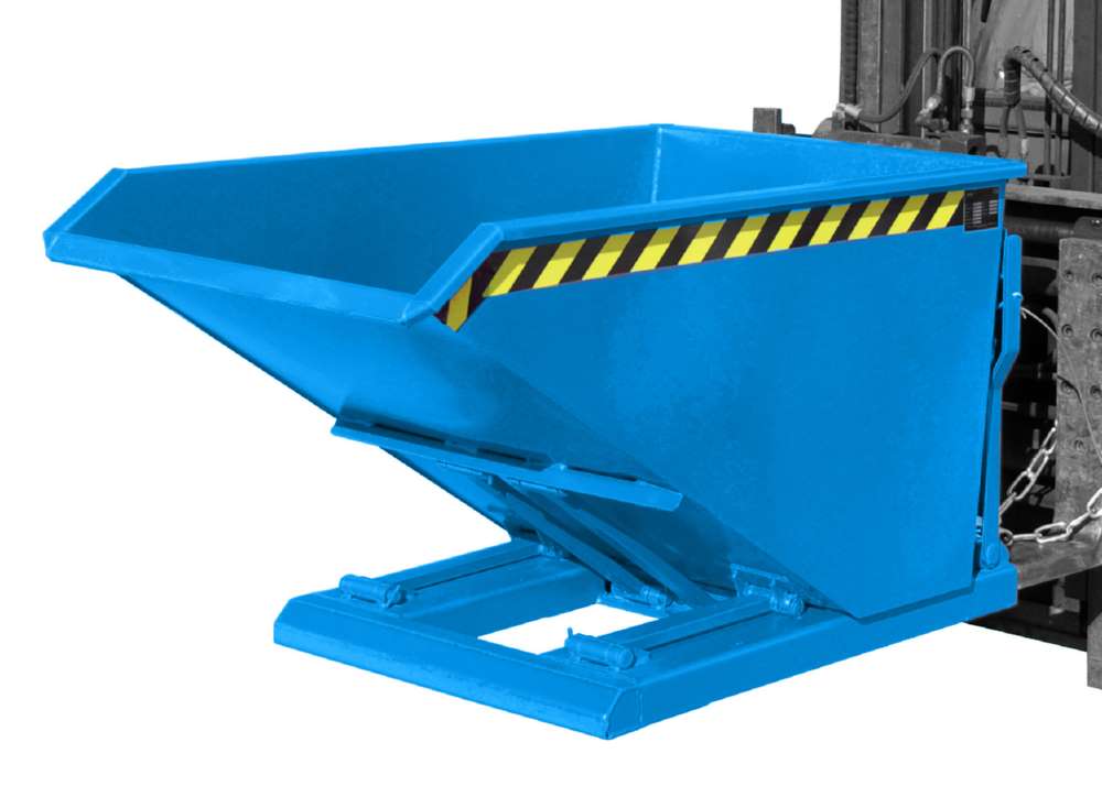 Produktbild Bauer Kippbehälter NK 50 lackiert in der Farbe Lichtblau