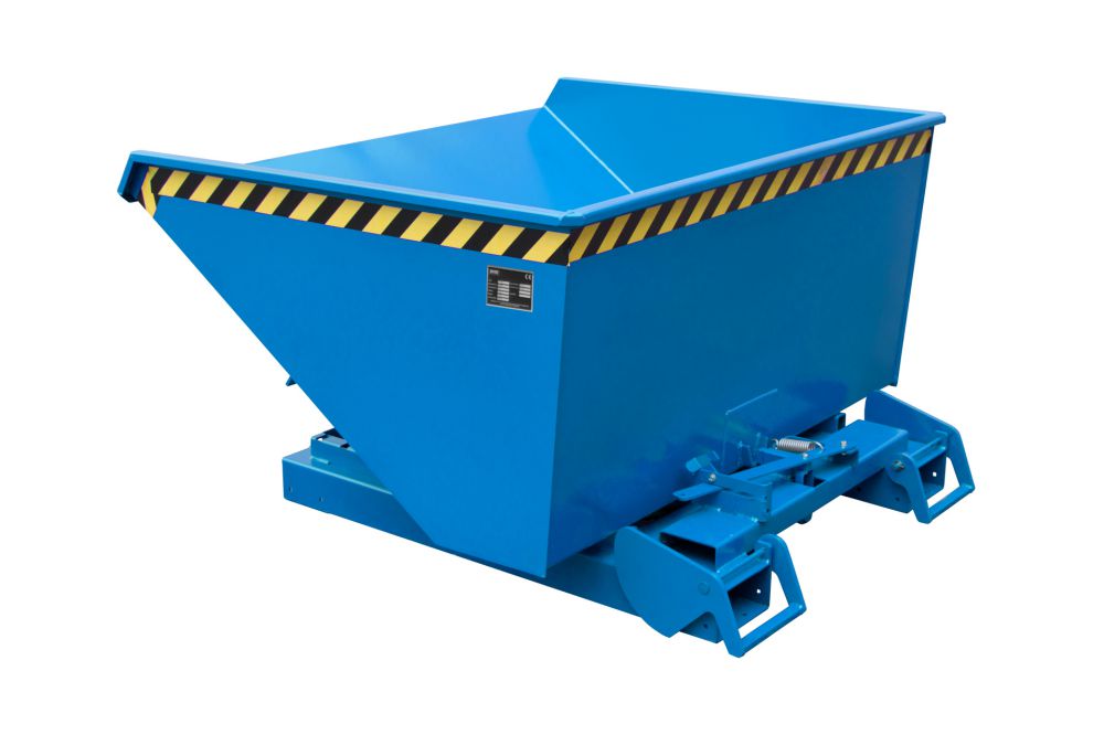 Produktbild Bauer Kippbehälter lackiert in der Farbe Lichtblau 4A 900 bild 2