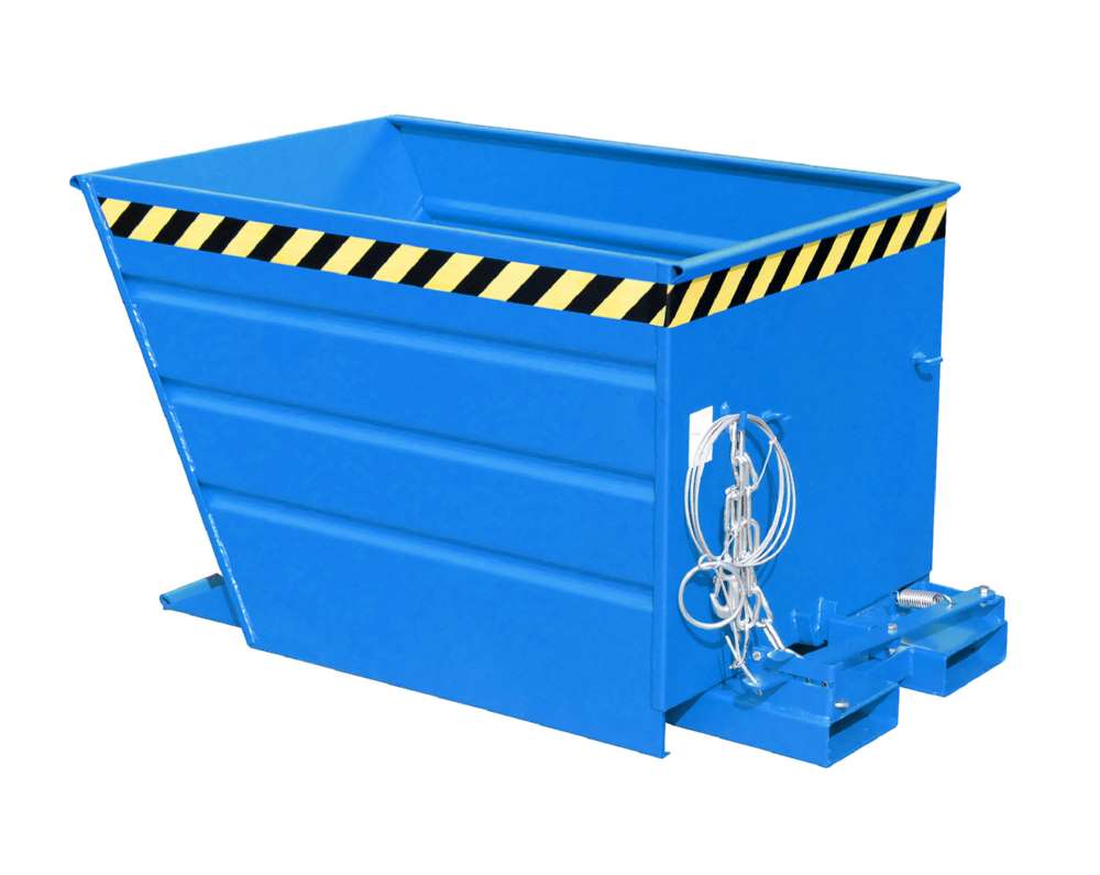 Produktbild Bauer Kippbehälter VG 550 lackiert in der Farbe Lichtblau