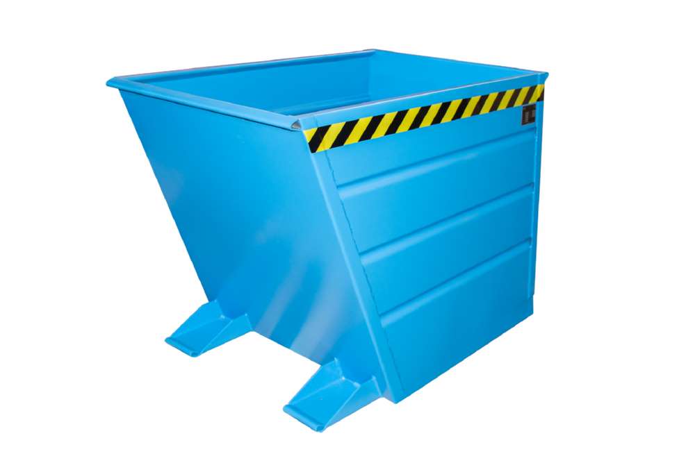 Produktbild Bauer Kippbehälter VG 700 lackiert in der Farbe Lichtblau bild 2