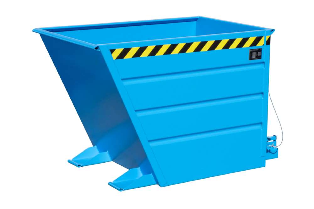 Produktbild Bauer Kippbehälter VG 700 lackiert in der Farbe Lichtblau bild 3