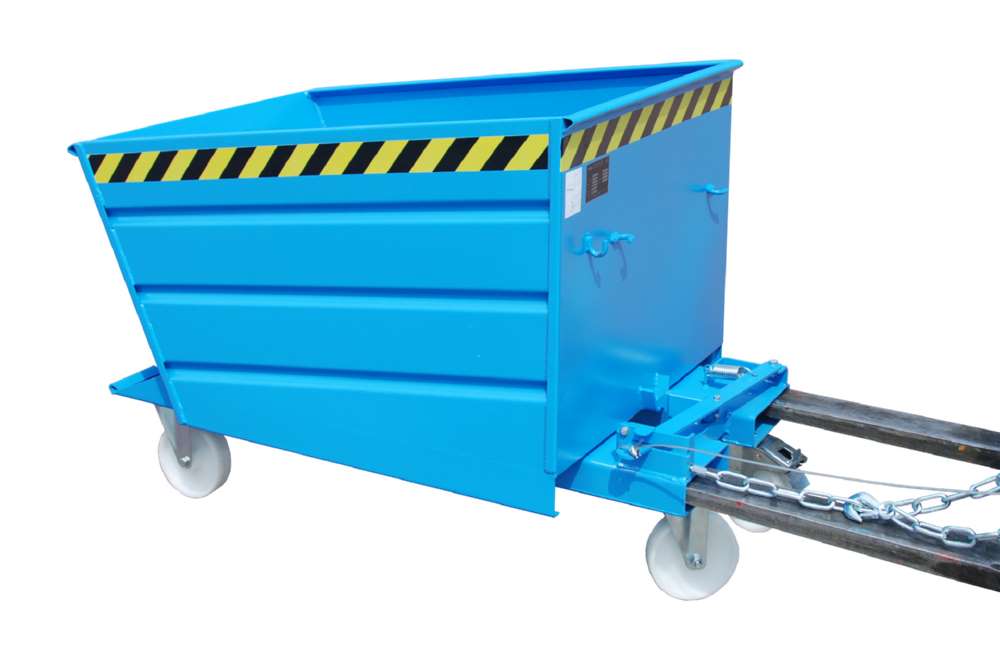Produktbild Bauer Kippbehälter VD 500 lackiert in der Farbe Lichtblau bild 4