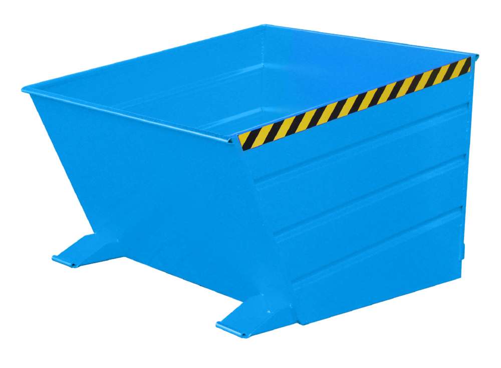 Produktbild Bauer Kippbehälter VD 1000 lackiert in der Farbe Lichtblau