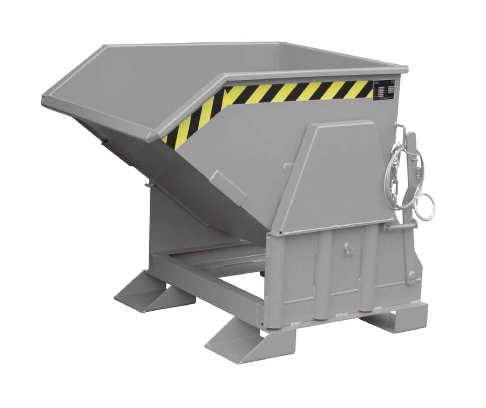 Produktbild Bauer Kippbehälter BK 30 lackiert in der Farbe Mausgrau