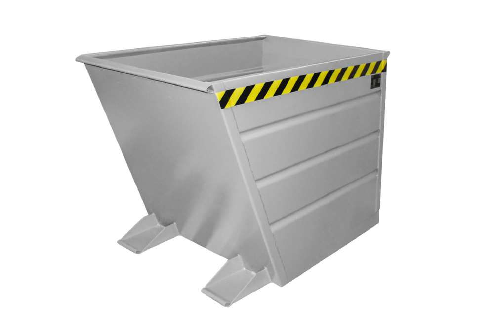 Produktbild Bauer Kippbehälter VG 700 lackiert in der Farbe Mausgrau bild 2