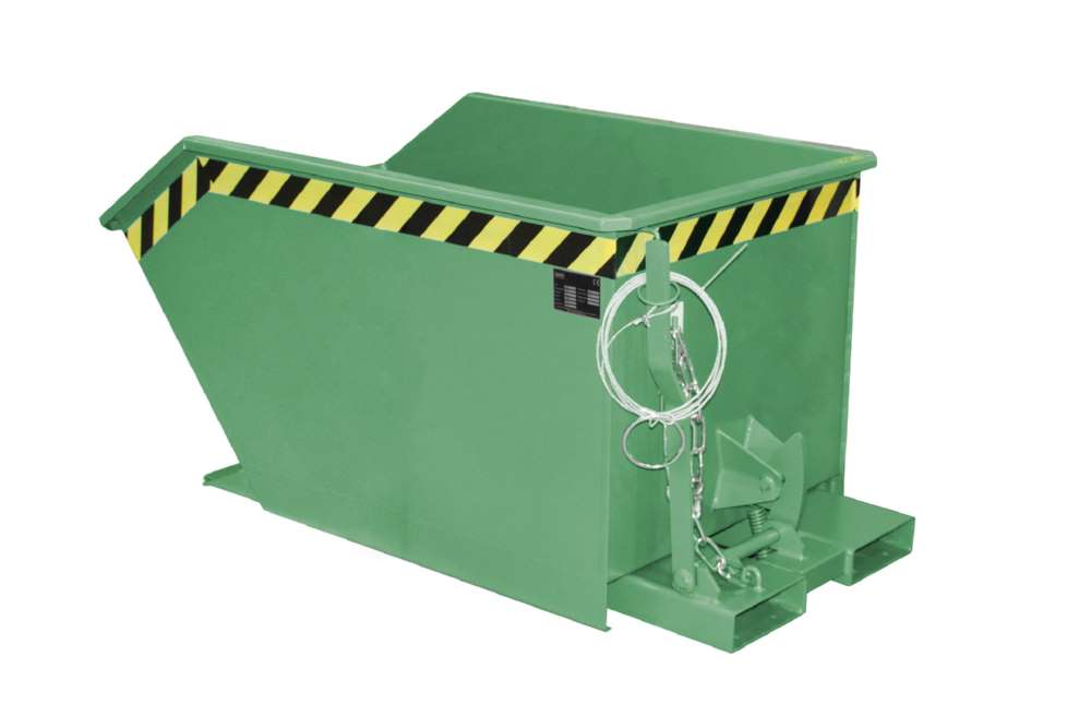 Produktbild Bauer Kippbehälter GU 500 lackiert in der Farbe Resedagrün bild 2