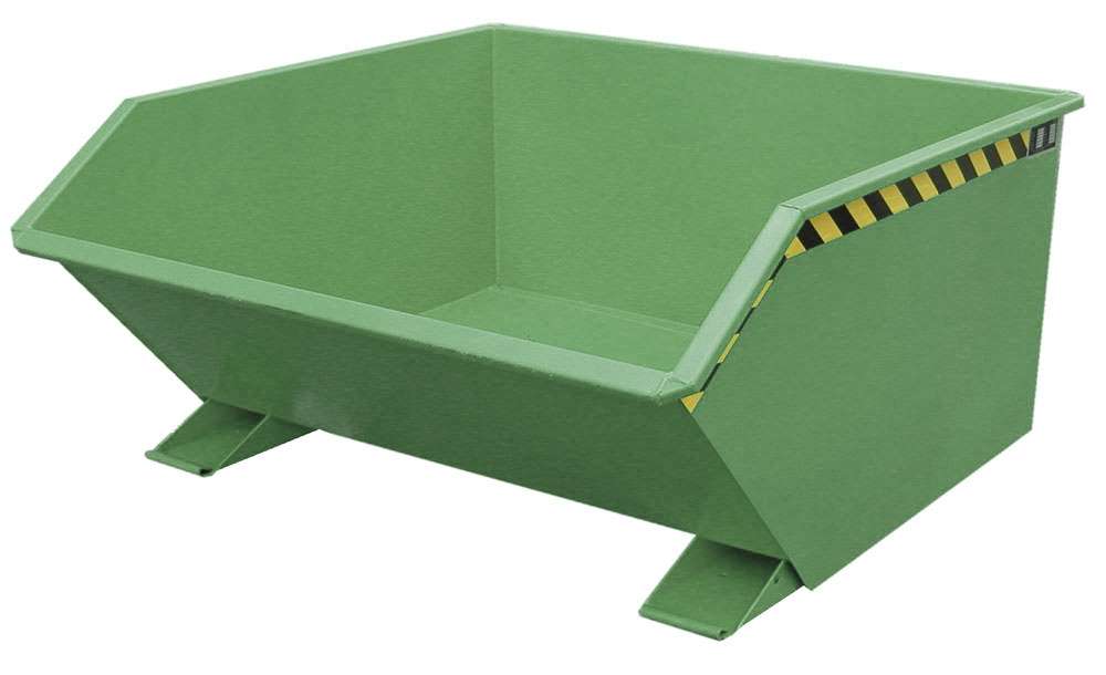 Produktbild Bauer Kippbehälter GU 750 lackiert in der Farbe Resedagrün