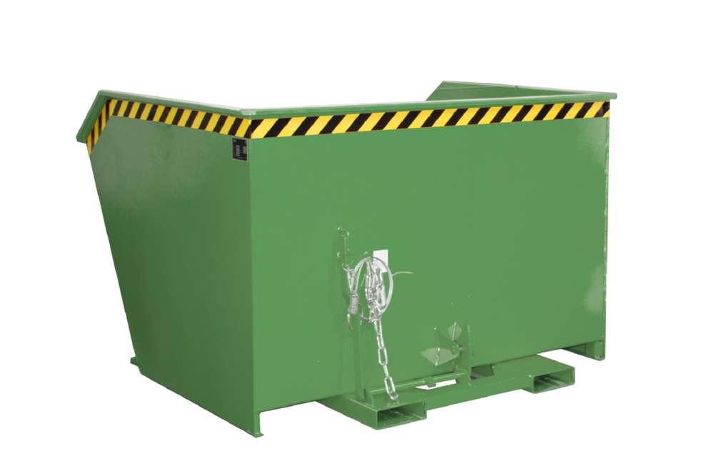 Produktbild Bauer Kippbehälter GU 2000 lackiert in der Farbe Resedagrün bild 2