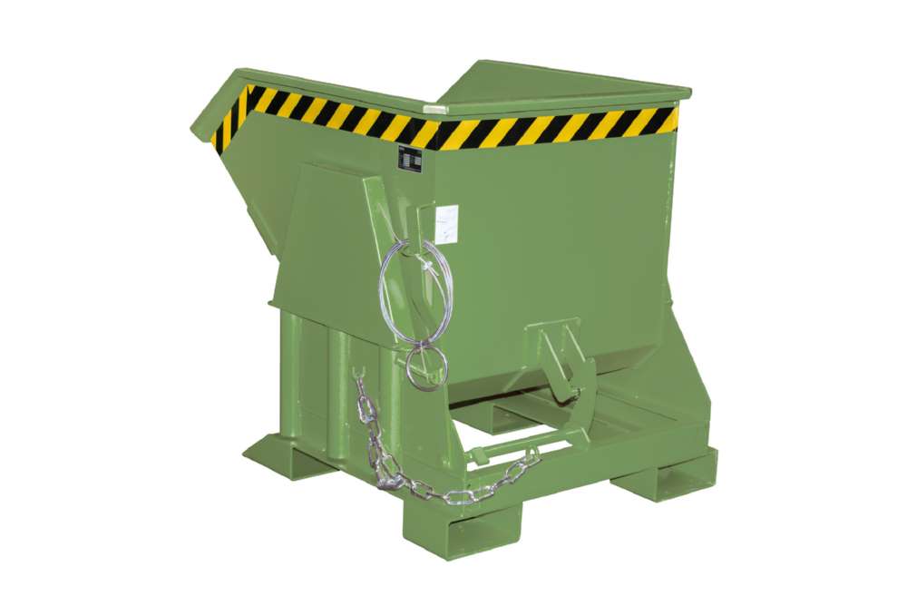 Produktbild Bauer Kippbehälter BK 30 lackiert in der Farbe Resedagrün bild 2