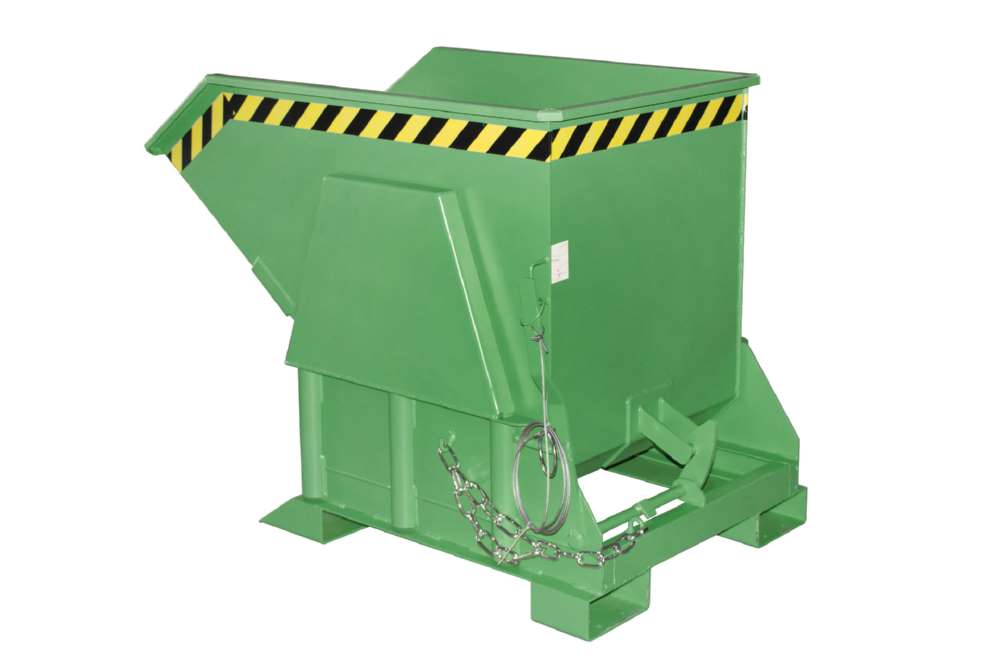 Produktbild Bauer Kippbehälter BK 50 lackiert in der Farbe Resedagrün bild 2