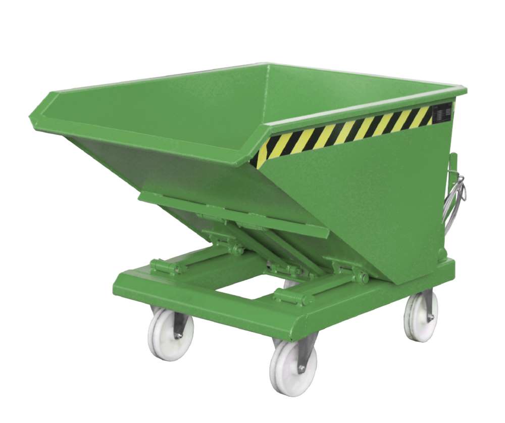 Produktbild Bauer Kippbehälter NK 30 lackiert in der Farbe Resedagrün bild 3