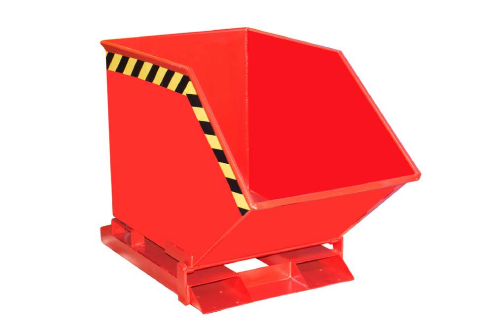 Produktbild Bauer Kippmulde KK 250 Öl und wasserdicht lackiert feuerrot bild 2