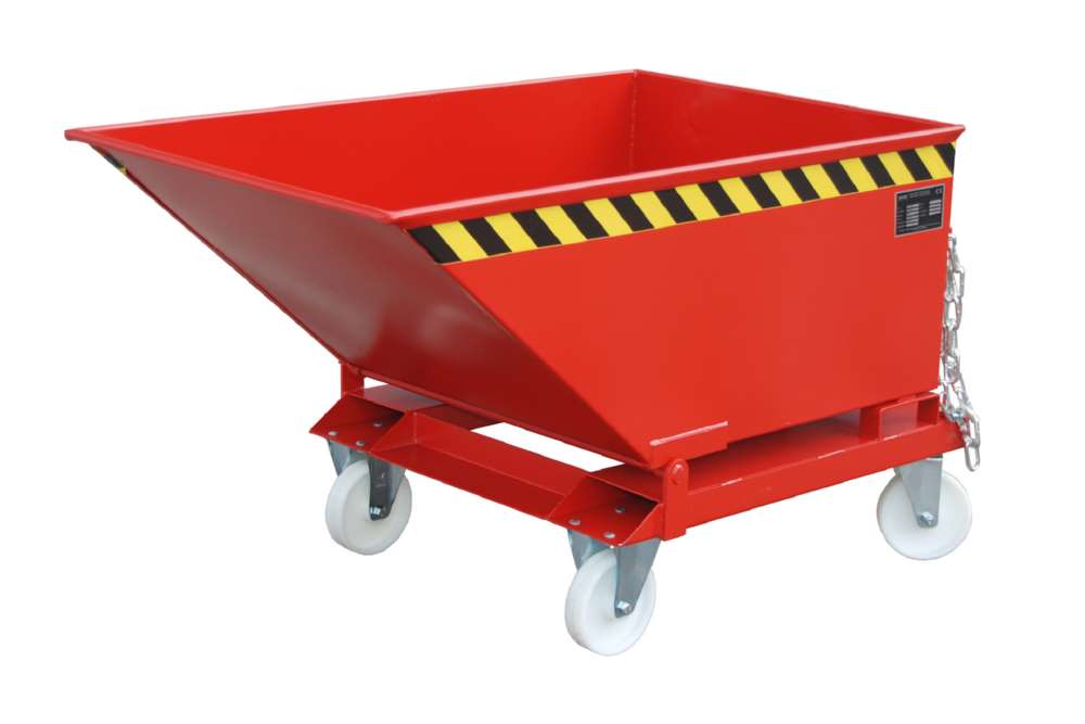 Produktbild Bauer Kippmulde KN 400 Öl und wasserdicht lackiert feuerrot bild 2