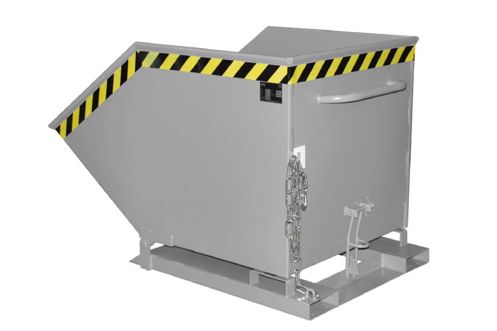 Produktbild Bauer Kippmulde KK 600 Öl und wasserdicht lackiert mausgrau