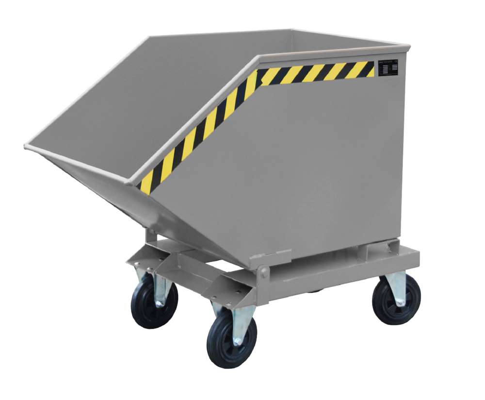 Produktbild Bauer Kippmulde KK 600 Öl und wasserdicht lackiert mausgrau bild 2