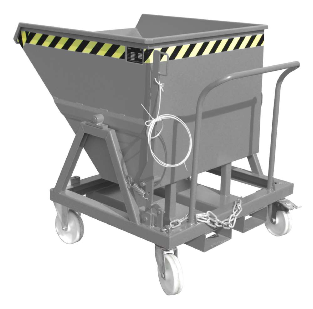 Produktbild Bauer Kippmulde KS 400 lackiert mausgrau