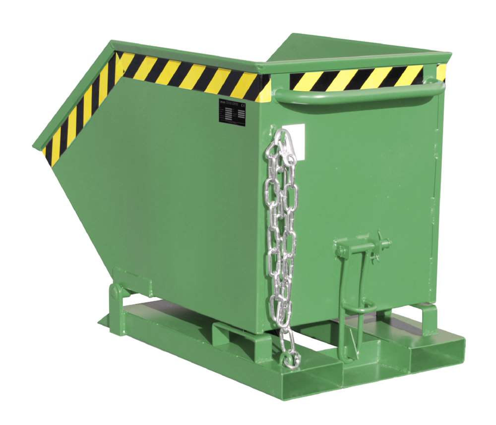 Produktbild Bauer Kippmulde KK 250 lackiert resedagrün 590 x 1115 x 740 mm bild 2