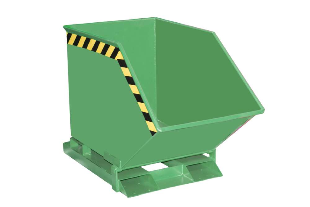 Produktbild Bauer Kippmulde KK 250 lackiert resedagrün 590 x 1115 x 740 mm