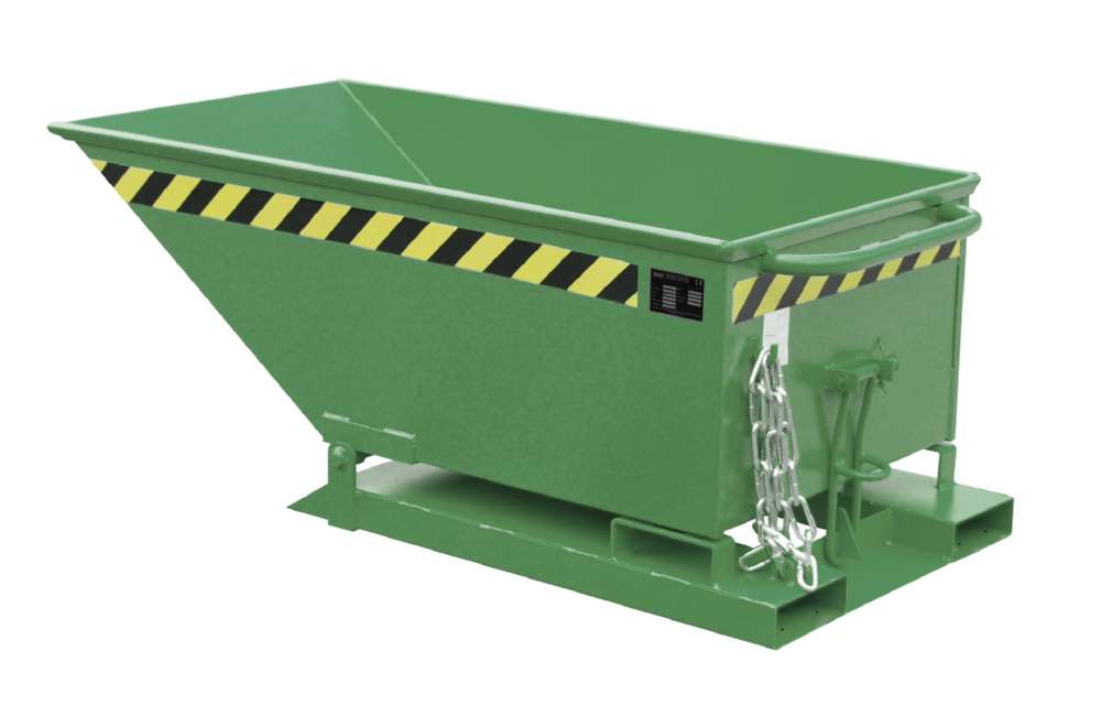 Produktbild Bauer Kippmulde KN 250 Öl und wasserdicht lackiert resedagrün