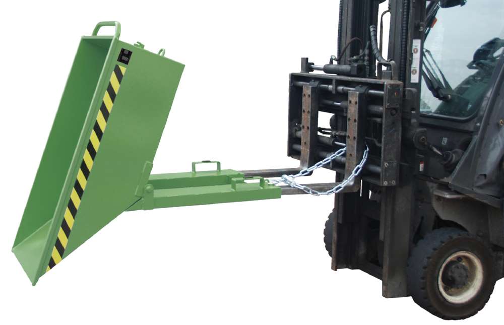 Produktbild Bauer Kippmulde KN 250 Öl und wasserdicht lackiert resedagrün bild 2