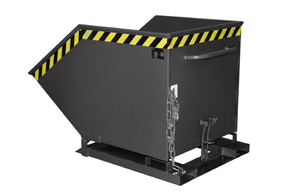 Produktbild Bauer Kippmulde KK 600 Öl und wasserdicht lackiert schwarzgrau