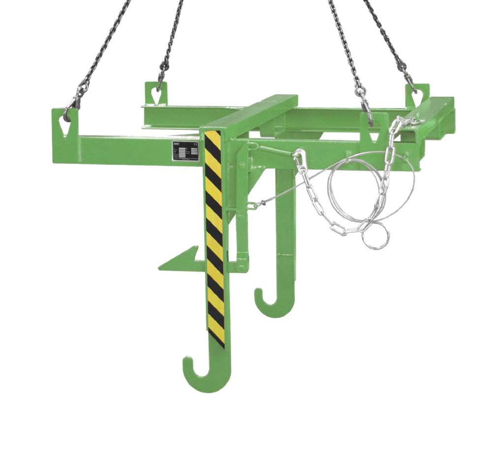 Produktbild Bauer Kipptraverse für Baustoffbehälter BBT resedagrün