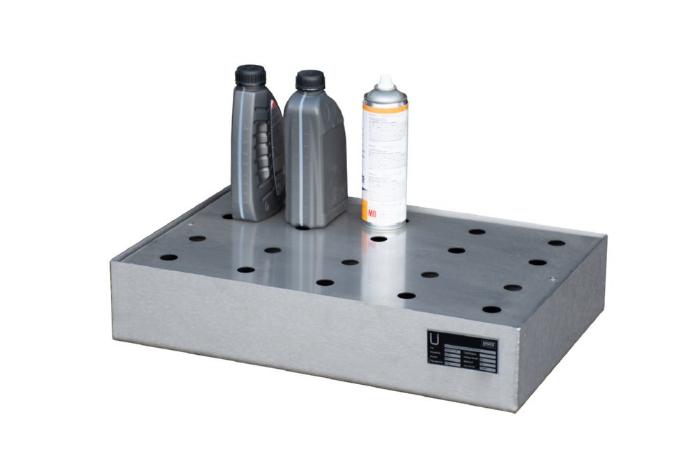 Produktbild Bauer Südlohn Kleingebindewanne für Paletten KGW-P 1/M V4A Edelstahl bild 2