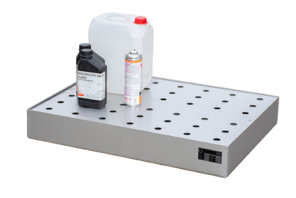 Produktbild Bauer Südlohn Kleingebindewanne für Paletten KGW-P 2/M V4A Edelstahl B 800 mm bild 2