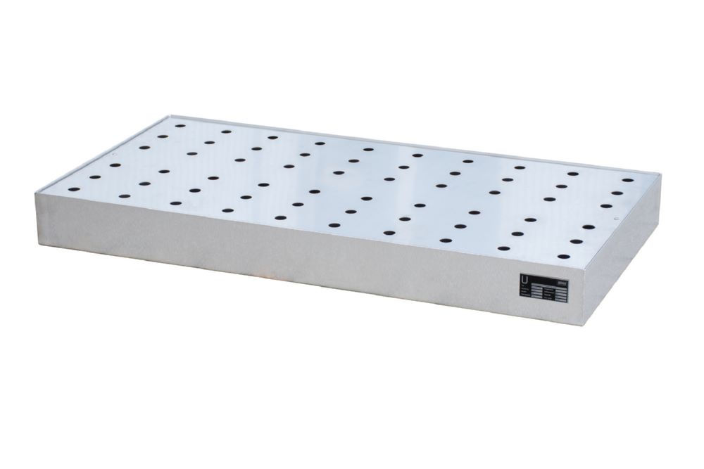 Produktbild Bauer Südlohn Kleingebindewanne für Paletten KGW-P 3/M V4A Edelstahl Breite 1200 mm bild 1