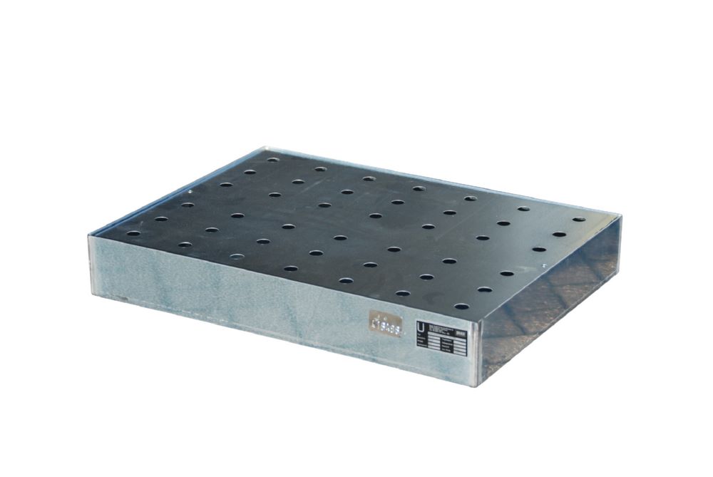 Produktbild Bauer Südlohn Kleingebindewanne für Paletten KGW-P 2/M verzinkt Breite 800 mm