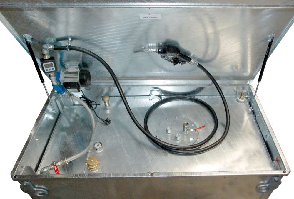 Produktbild Bauer Kraftstoff-Tank MT 1000 feuerverzinkt 1000 Liter bild 3