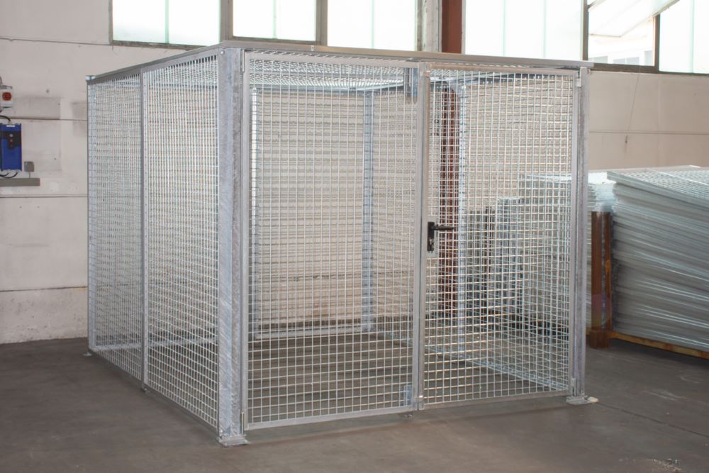 Produktbild Lagerbox LBM 3000, feuerverzinkt bild 2