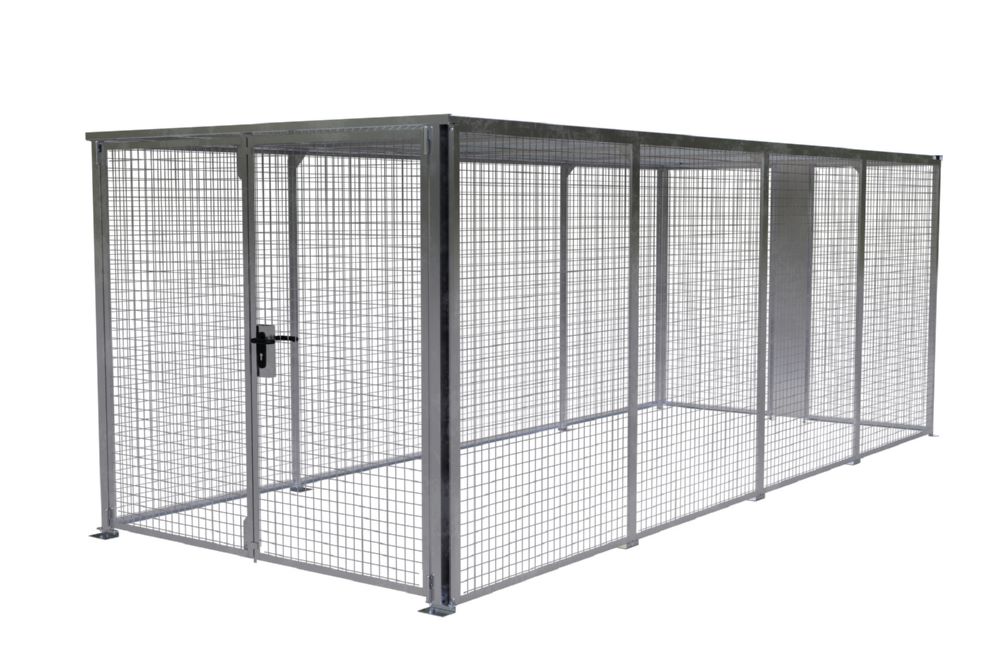 Produktbild Bauer Lagerbox LBM 6000 2160 x 1985 mm feuerverzinkt