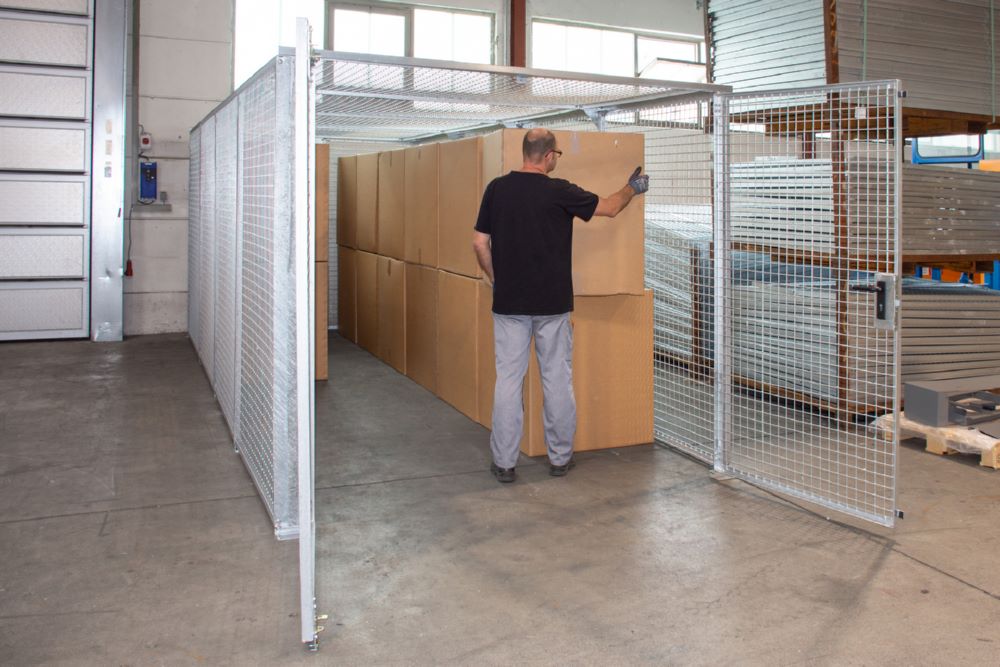 Produktbild Lagerbox LBM 6000, feuerverzinkt bild 4