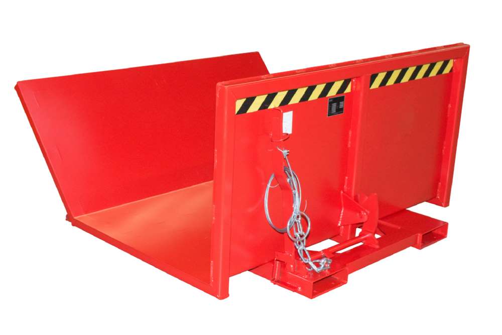 Produktbild Bauer Langgutkipper LGK lackiert feuerrot RAL 3000