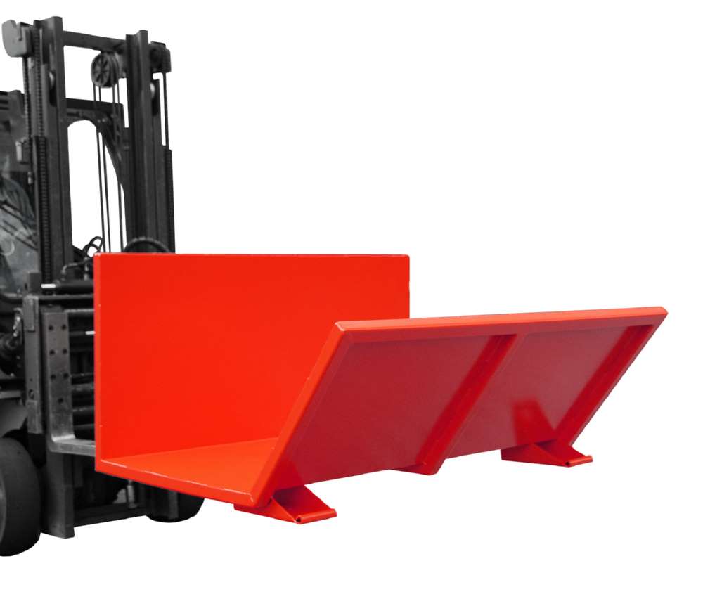 Produktbild Bauer Langgutkipper LGK lackiert feuerrot RAL 3000 bild 2