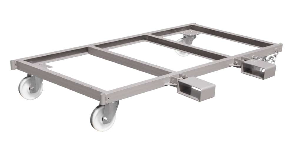 Produktbild Bauer Langgutseitenwagen LSW 1, 3, lackiert mausgrau