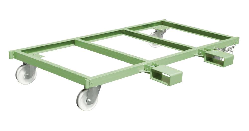 Produktbild Bauer Langgutseitenwagen LSW 2,5, lackiert resedagrün