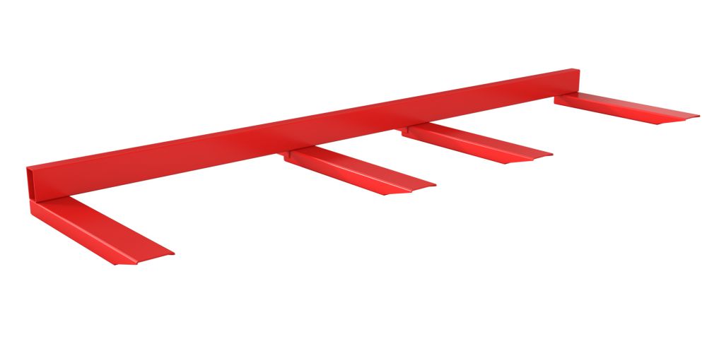 Produktbild Bauer Langguttraverse LGT 4,5 lackiert in der Farbe Feuerrot