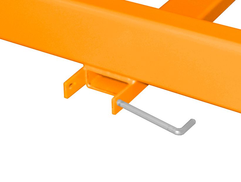 Produktbild Bauer Langguttraverse LGT 2,5 lackiert in der Farbe Gelborange bild 4